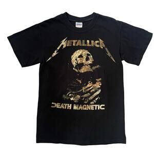 Metallica World Magnetic Tour 2009 Tee Shirt Death Magnet // Size Small‎